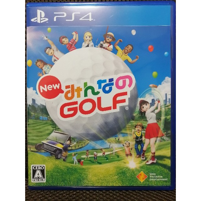 PlayStation4(プレイステーション4)のNew みんなのGOLF PS4 エンタメ/ホビーのゲームソフト/ゲーム機本体(家庭用ゲームソフト)の商品写真