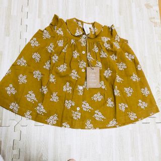 キャラメルベビー&チャイルド(Caramel baby&child )の【2点】新品19SS Little Cotton Clothes ワンピース(ワンピース)