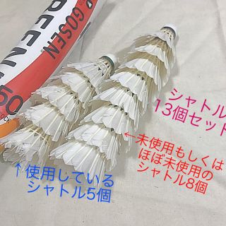 ゴーセン(GOSEN)の【バドミントン　シャトル】GOSEN YONEX シャトル(バドミントン)