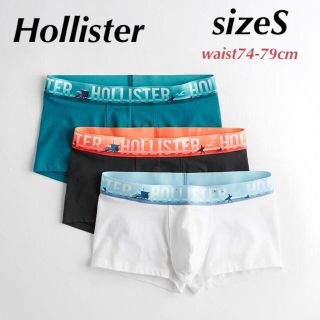 ホリスター(Hollister)の新品★ ホリスター HOLLISTER ボクサーパンツ 3枚セット Sサイズ(ボクサーパンツ)