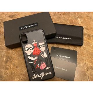 ドルチェアンドガッバーナ(DOLCE&GABBANA)のドルチェ&ガッバーナ iPhoneX スマホカバー(iPhoneケース)