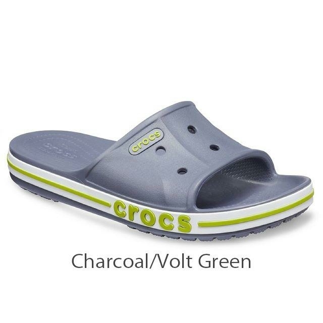 crocs(クロックス)の25cm クロックス バヤバンド スライド Charcoal  M7W9 メンズの靴/シューズ(サンダル)の商品写真