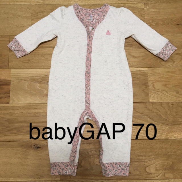 babyGAP(ベビーギャップ)のchibi様御専用baby GAP ボディオール カバーオール ロンパース キッズ/ベビー/マタニティのベビー服(~85cm)(カバーオール)の商品写真