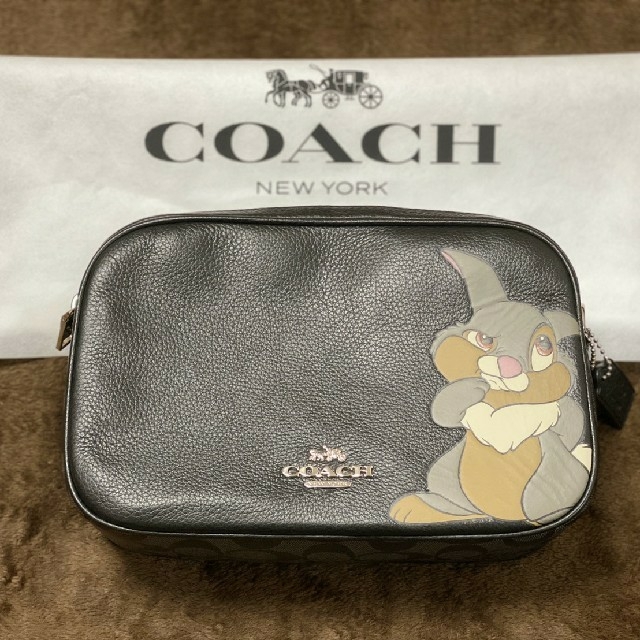 DISNEY×COACH コーチ　ディズニー  とんすけ　ショルダーバッグ