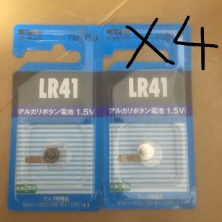 フジツウ(富士通)のLR41 FUJITSU  アルカリボタン電池4個(その他)