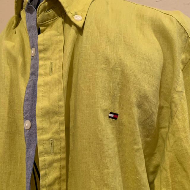 TOMMY HILFIGER(トミーヒルフィガー)のTommyリネンシャツ メンズのトップス(シャツ)の商品写真
