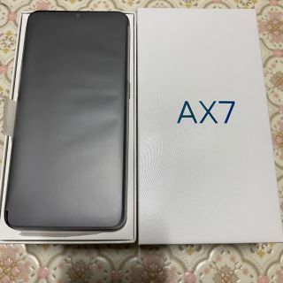 アンドロイド(ANDROID)のOPPO AX7 64GB ゴールド(スマートフォン本体)