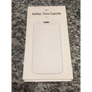 アップル(Apple)のposs様専用✴︎新品✴︎AirMac Time Capsule タイムカプセル(PC周辺機器)