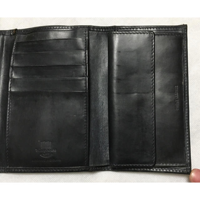 WHITEHOUSE COX(ホワイトハウスコックス)のそうし様専用 ホワイトハウスコックス ◆ 財布 ブラック メンズのファッション小物(折り財布)の商品写真