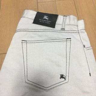 バーバリーブラックレーベル(BURBERRY BLACK LABEL)の美品　バーバリー　スラックス　デニム　パンツ(スラックス)