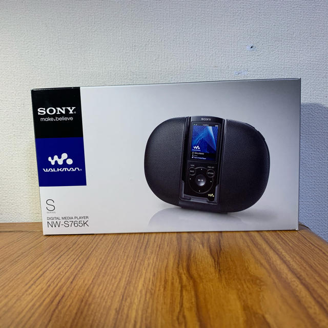 WALKMAN(ウォークマン)のウォークマン　NW-S765K ブルー　16GB スマホ/家電/カメラのオーディオ機器(ポータブルプレーヤー)の商品写真