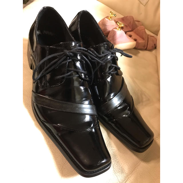 ほぼ新品⭐️新郎靴 Alberto Puccini 結婚式 エナメル靴 メンズの靴/シューズ(その他)の商品写真