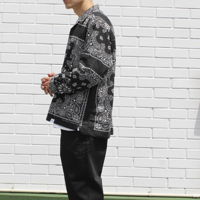 BEDWIN(ベドウィン)のBEDWIN L/S Patch Worked Bandana Shirt  メンズのトップス(シャツ)の商品写真