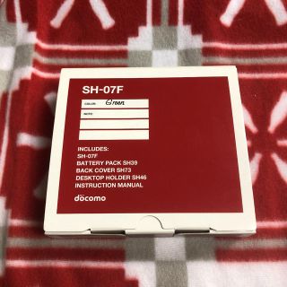 シャープ(SHARP)のドコモ ガラケー⭐️docomo SH-07F シャープ FOMA(携帯電話本体)