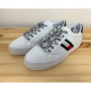 トミーヒルフィガー(TOMMY HILFIGER)の未使用 TOMMY HILFIGER トミーヒルフィガー スニーカー キャンバス(スニーカー)