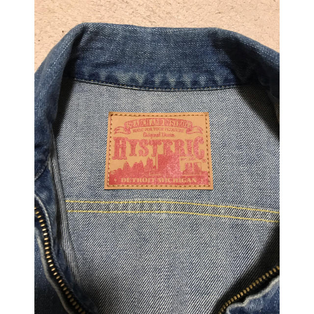 HYSTERIC GLAMOUR(ヒステリックグラマー)のヒステリックグラマー　デニムジャケット メンズのジャケット/アウター(Gジャン/デニムジャケット)の商品写真