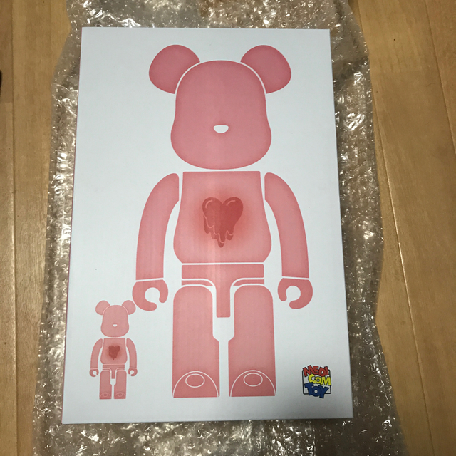 MEDICOM TOY - Emotionally Unavailable Red BE@RBRICK