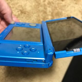 ニンテンドー3DS(ニンテンドー3DS)のニンテンドー3DS ライトブルー　ジャンク(携帯用ゲーム機本体)