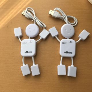 USB ハブ　人型　かわいい(PC周辺機器)