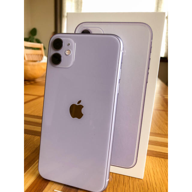 予約販売品】 11 iPhone - iPhone パープル 【SIMフリー】未使用 64GB 予約販売品】 11 iPhone - iPhone パープル 【SIMフリー】未使用 64GB