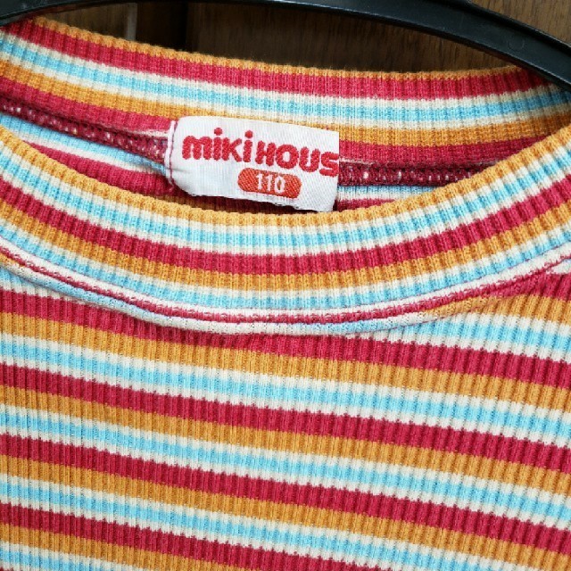 mikihouse(ミキハウス)のmikihouse110 キッズ/ベビー/マタニティのキッズ服女の子用(90cm~)(Tシャツ/カットソー)の商品写真