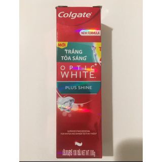 colgate OPTIC WHITE PLUS SHINE 100g(歯磨き粉)