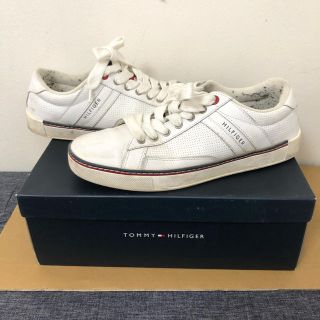 トミーヒルフィガー(TOMMY HILFIGER)のトミー　スニーカー白(スニーカー)