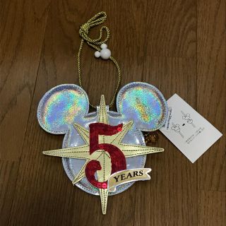 ディズニー(Disney)のTDS◆5周年◆パスケース(キャラクターグッズ)