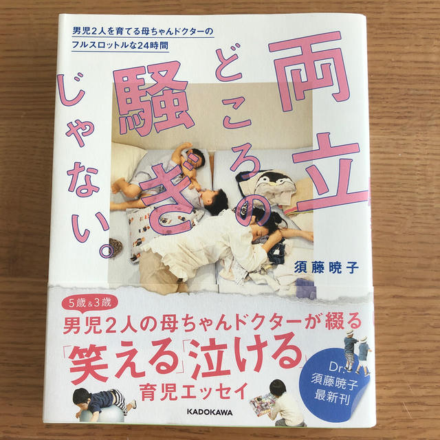 [アリエル様用]両立どころの騒ぎじゃない。 男児２人を育てる母ちゃんドクター エンタメ/ホビーの雑誌(結婚/出産/子育て)の商品写真