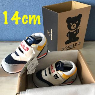 ダブルビー(DOUBLE.B)の【新品】mikiHOUSE×MIZUNO Double.B(スニーカー)