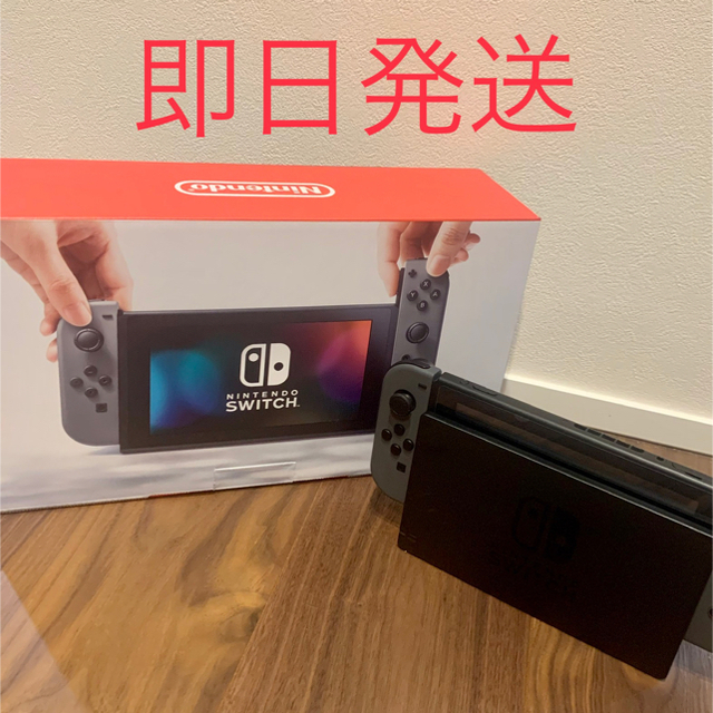 Nintendo Switch JOY-CON グレー 本体  HAC-S-KA