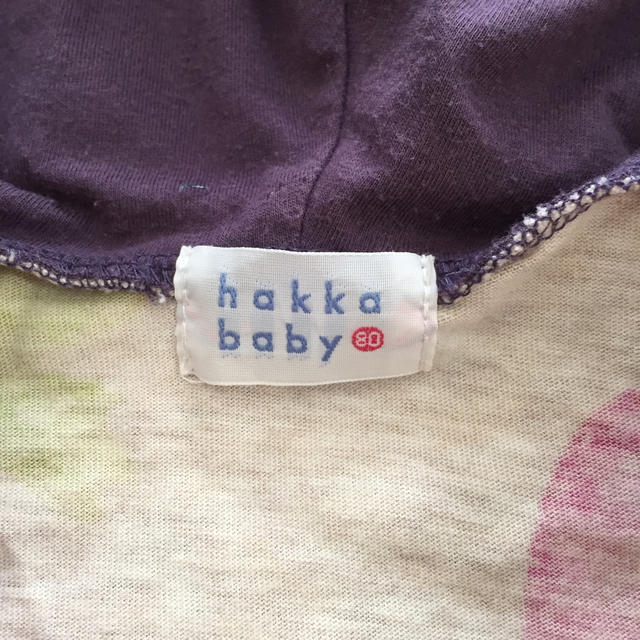 hakka baby(ハッカベビー)のハッカベビー 80センチ パーカー キッズ/ベビー/マタニティのベビー服(~85cm)(その他)の商品写真