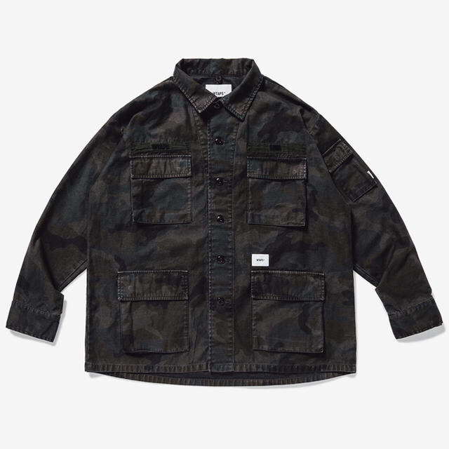 20SS wtaps JUNGLE LS 02 CAMO