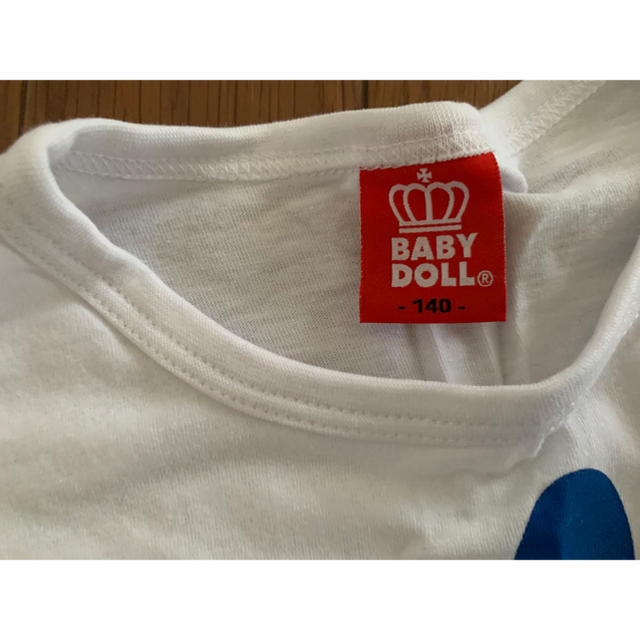 BABYDOLL(ベビードール)のBABYDOLL(白) キッズ/ベビー/マタニティのキッズ服女の子用(90cm~)(Tシャツ/カットソー)の商品写真