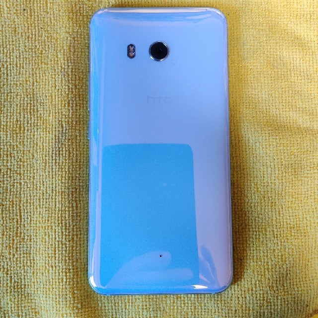 HTC(ハリウッドトレーディングカンパニー)のソフトバンク601HT HTC U11 ジャンク simロック解除済 スマホ/家電/カメラのスマートフォン/携帯電話(スマートフォン本体)の商品写真