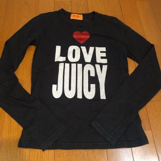 ジューシークチュール(Juicy Couture)のjuicy couture トップス  黒(カットソー(長袖/七分))