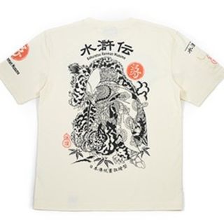 テッドマン(TEDMAN)の爆裂爛漫娘/水滸伝/Tｼｬﾂ/白/rmt-272/ﾃｯﾄﾞﾏﾝ/ｶﾐﾅﾘ(Tシャツ/カットソー(半袖/袖なし))