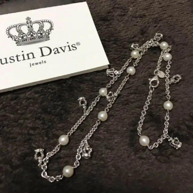 新品◆JUSTIN DAVIS◆COCO CHOKER◆40cm◆パール◆7万円