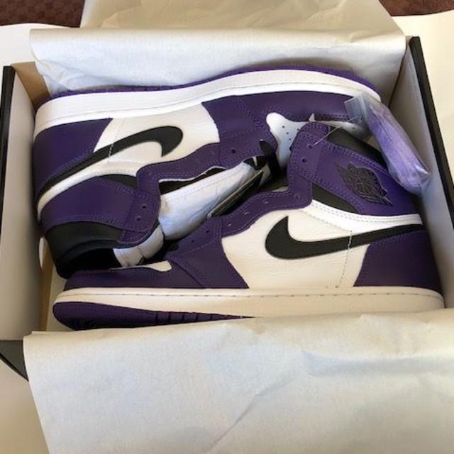 NIKE AIR JORDAN 1 HIGH OG COURT PURPLE