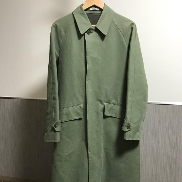 COMOLI(コモリ)のオーラリー  コート　サイズ4 メンズのジャケット/アウター(ステンカラーコート)の商品写真