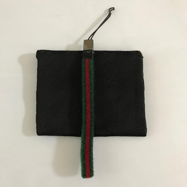 Gucci(グッチ)のGUCCI ストラップ　赤×緑　難あり スマホ/家電/カメラのスマホアクセサリー(ストラップ/イヤホンジャック)の商品写真