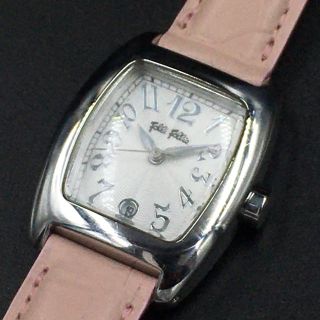 フォリフォリ腕時計 メンズ時計 レディース腕時計 新品電池 美品 91