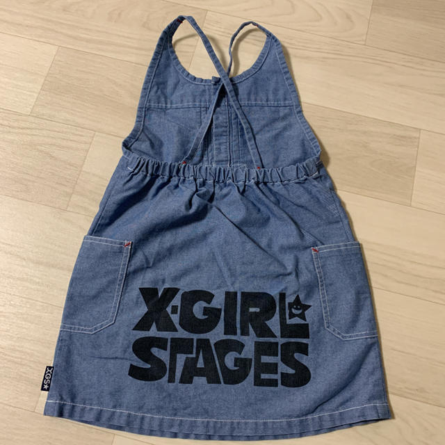 X-girl Stages(エックスガールステージス)のエックスガールステージス　ワンピース キッズ/ベビー/マタニティのキッズ服女の子用(90cm~)(ワンピース)の商品写真