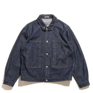 コモリ(COMOLI)のauralee20ss hard twist deniw blouzon試着のみ(Gジャン/デニムジャケット)