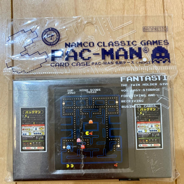 パックマンPAC-MAN 名刺ケース ナムコ 新品、未使用 メンズのファッション小物(名刺入れ/定期入れ)の商品写真