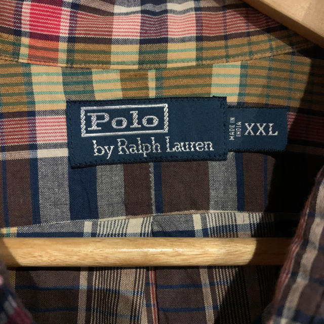 POLO RALPH LAUREN(ポロラルフローレン)のラルフローレン　ネルシャツ　2XL メンズのトップス(シャツ)の商品写真