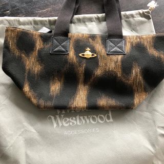 ヴィヴィアンウエストウッド(Vivienne Westwood)のヴィヴィアン  レオパードバッグ(トートバッグ)