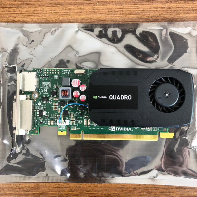 QUADRO(クアドロ)の【中古】グラフィックカード NVIDIA Quadro K600 スマホ/家電/カメラのPC/タブレット(PCパーツ)の商品写真