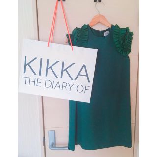 キッカザダイアリーオブ(KIKKA THE DIARY OF)のKIKKA 結婚式　ドレス(ひざ丈ワンピース)