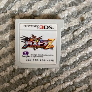 ニンテンドー3DS(ニンテンドー3DS)のパズドラZ 美品(携帯用ゲームソフト)